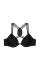 Купальник Victoria's Secret Swim Archives Beach Macrame Halter Push-Up Bikini Top + Cheeky Black