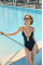 Купальник Victoria's Secret Swim Archives Sexy Straps Plunge One-Piece Swimsuit
