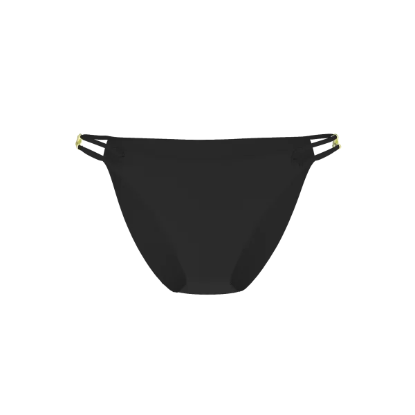 Купальник Victoria's Secret Swim Archives Sexy Straps Triangle Bikini Top + Archives Sexy Straps Bikini Bottom Black