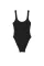 Купальник жатка чорний Victoria's Secret Swim Crinkle One-Shoulder One-Piece Swimsuit
