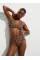 Купальник Victoria's Secret Swim Invisible Lift Smoothing Plunge Bikini Top+Brazilian Bikini True Cat