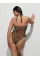 Купальник Victoria's Secret Swim Invisible Lift Smoothing Plunge Bikini Top+Brazilian Bikini True Cat