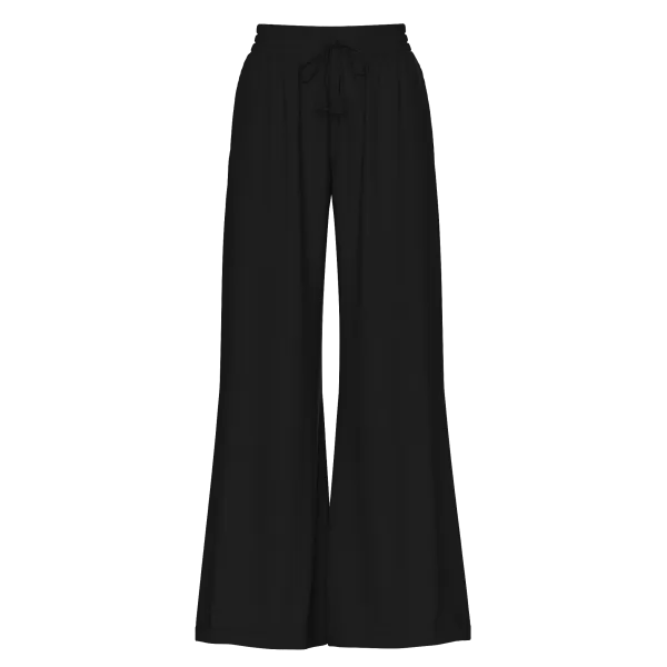 Пляжні штани Victoria's Secret Swim Beachwear Easy Wide-Leg Pants Pure Black