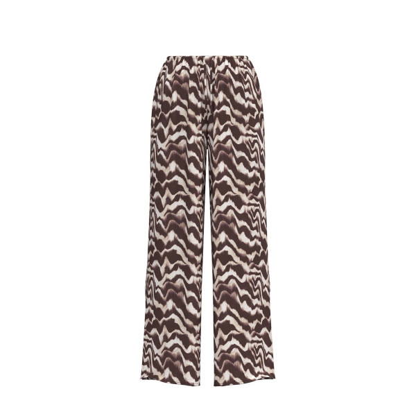 Пляжний костюм Victoria's Secret Beachwear Wide-Leg Pants + Long-Sleeve Top Zebra