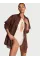Пляжний костюм Victoria's Secret Swim Boyfriend Shirt Dress+Cover-Up Shorts Burgundy Brown