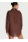 Пляжний костюм Victoria's Secret Swim Boyfriend Shirt Dress+Cover-Up Shorts Burgundy Brown