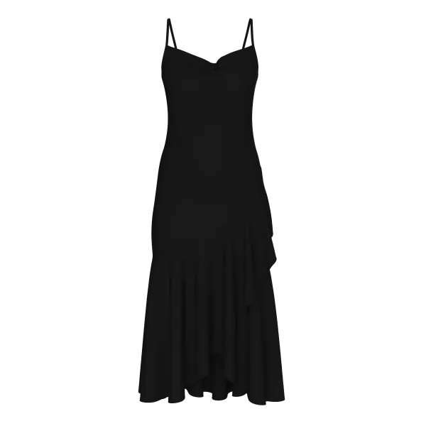 Сукня Пляжна Victoria's Secret Swim Beachwear Vacation Flounce Midi Dress Black