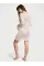 Victoria's Secret Swim Beachwear Crochet Long-Sleeve Mini Dress Natural