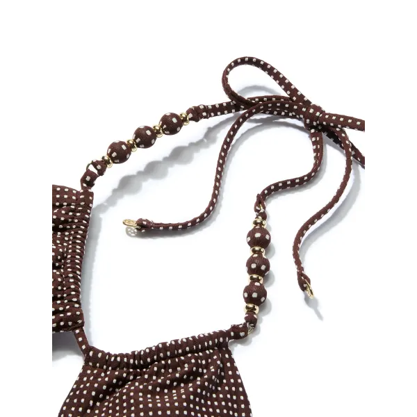 Купальник Суцільний Victoria's Secret Swim Beach Beads Cut-Out Cheeky One-Piece Swimsuit