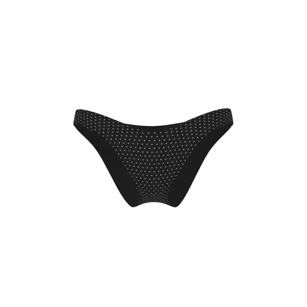 Купальник Victoria's Secret Bombshell Add-2-Cups Diamanté Push-Up Bikini Top+ Brazilian Bikini Bottom Black Shine