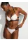 Купальник Victoria's Secret Swim Archives Banded Push-Up Bikini Top+ Brazilian Bikini Bottom Coconut White