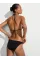 Купальник Victoria's Secret Swim Archives Toggle Push-Up Triangle Bikini Top+Toggle Bikini Bottom Pure Black