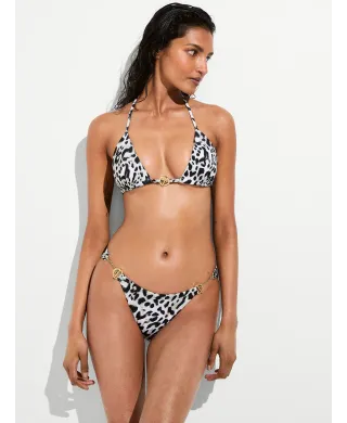 Купальник Victoria's Secret Swim Archives Toggle Push-Up Triangle Bikini Top+Toggle Bikini Bottom Snow Leopard