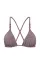 Купальник Victoria's Secret Swim Beach Beads Triangle Bikini Top + Brazilian Bikini Bottom Winery