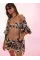 Купальник Victoria's Secret Swim Beach Hoops Bandeau Bikini Top+Hoops High-Waist Full-Coverage Bikini Black Palms