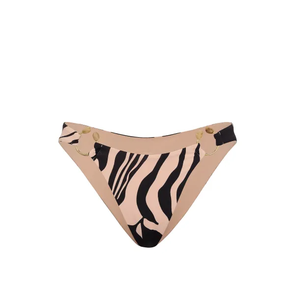 Купальник Victoria's Secret Swim Beach Hoops Brazilian Bikini Bottom+Beach Hoops Brazilian Bikini Bottom Black Palms