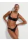 Купальник Victoria's Secret Swim Essential Full-Coverage Bikini Top+ Essential Side-Tie Bikini Pure Black