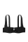 Купальник Victoria's Secret Swim Essential Full-Coverage Bikini Top+ Essential Side-Tie Bikini Pure Black
