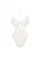 Купальник Victoria's Secret Swim Eyelet Cut-Out Monokini One-Piece Swimsuit Coconut White