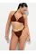 Купальник Victoria's Secret Swim Harlow Halter Push-Up Bikini Top +Harlow Bikini Bottom Dark Chili