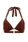 Купальник Victoria's Secret Swim Harlow Halter Push-Up Bikini Top +Harlow Bikini Bottom Dark Chili