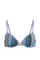Купальник Victoria's Secret Swim Shimmer Stripe Knit Balconette Bikini Top +Brazilian Bikini Bottom Periwinkle Shimmer Stripes
