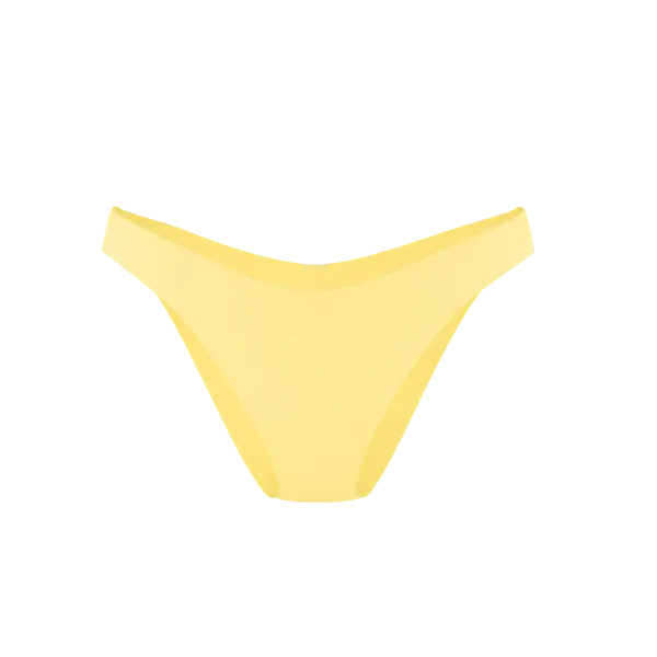 Купальник Victoria's Secret Swim Triangle Bikini Top+Brazilian Bikini Bottom Halo Yellow