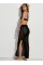 Пляжна спідниця Victoria's Secret Swim Crochet Maxi Skirt Pure Black