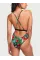 Суцільний Купальник Victoria's Secret Shine One-piece Flowers Вlack