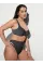 Купальник Victoria's Secret Swim Two-Tone Rib Underwire Bikini Top+Cheeky Bikini Bottom