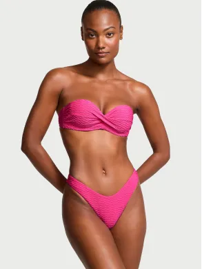 Купальник  Mix & Match Twist Push-Up Bandeau Top Pink