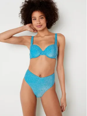 Купальник Shimmer Push-up Bikini Top Blue блакитний