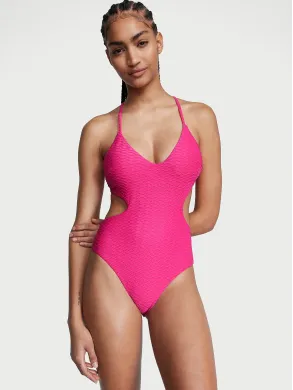 Суцільний Купальник The Cut-Out Cheeky One-Piece Swimsuit pink