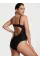 Суцільний Купальник The Twist Removable Push-Up One-Piece Swimsuit black