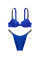 Купальник Top Shine Strap Sexy Tee Push-Up Blue Oar Logo синій 