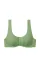 The Wave Bikini Top Green Shimmer Brazilian Bottom