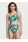 Суцільний Купальник Victoria's Secret One-piece Cut Flowers Green