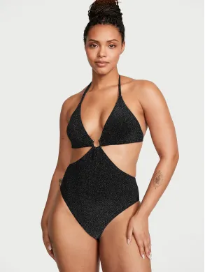 Купальник Shimmer Monokini One-Piece Swimsuit Black 