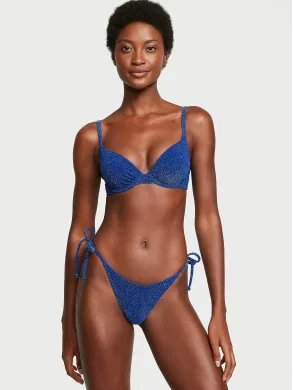 Купальник Shimmer Icon Push-Up Bikini Top Diver Blue