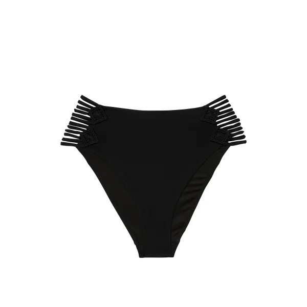 Купальник Victoria's Secret Swim Archives Beach Macrame Bralette Bikini Top+ Archives Beach Lace Cheeky Black