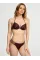 Купальник Victoria's Secret VS Archives Banded Push-Up Bikini Top+Brazilian Bikini Bottom Burgundy Dots