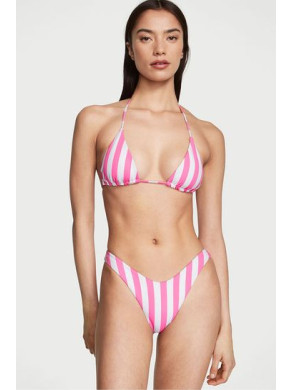 Купальник Triangle swim Top Pink Stripe рожева смужка