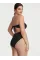 Купальник Суцільний Shimmer Cut-out Bandeau One-piece Чорний