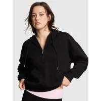 Спортивний костюм PINK Ivy Fleece Campus Half-Zip Hoodie\ PINK Ivy Fleece Campus Sweatpants Pure Black