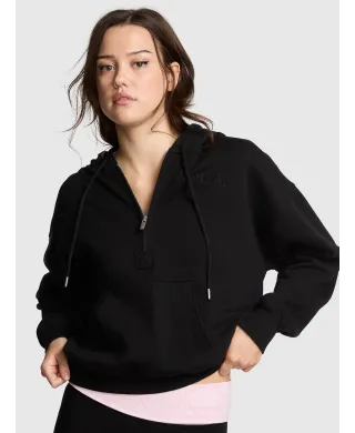 Спортивний костюм PINK Ivy Fleece Campus Half-Zip Hoodie\ PINK Ivy Fleece Campus Sweatpants Pure Black