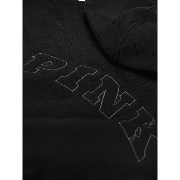 Спортивний костюм PINK Ivy Fleece Campus Half-Zip Hoodie\ PINK Ivy Fleece Campus Sweatpants Pure Black Спортивний костюм PINK Ivy Fleece Campus Half-Zip Hoodie\ PINK Ivy Fleece Campus Sweatpants Pure Black