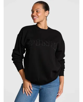 Спортивний костюм PINK Campus Fleece™ Crew Sweatshirt + Campus Fleece™ Sweatpants Pure Black