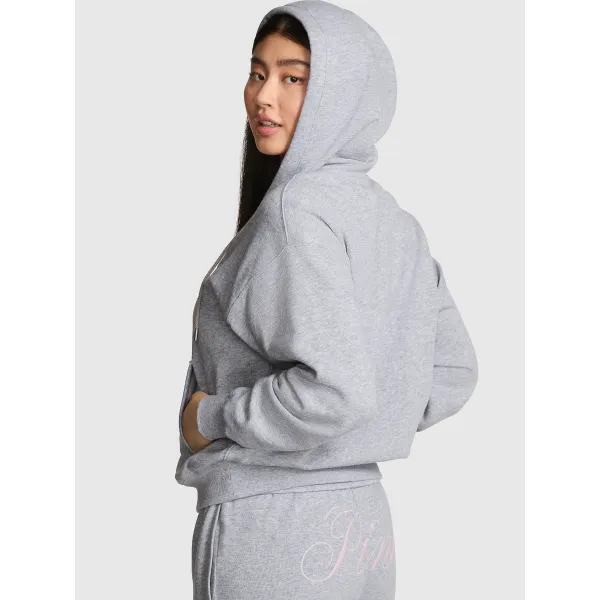Спортивний костюм PINK Campus Fleece™ Full-Zip Hoodie\Campus Fleece™ Sweatpants Medium Heather Grey
