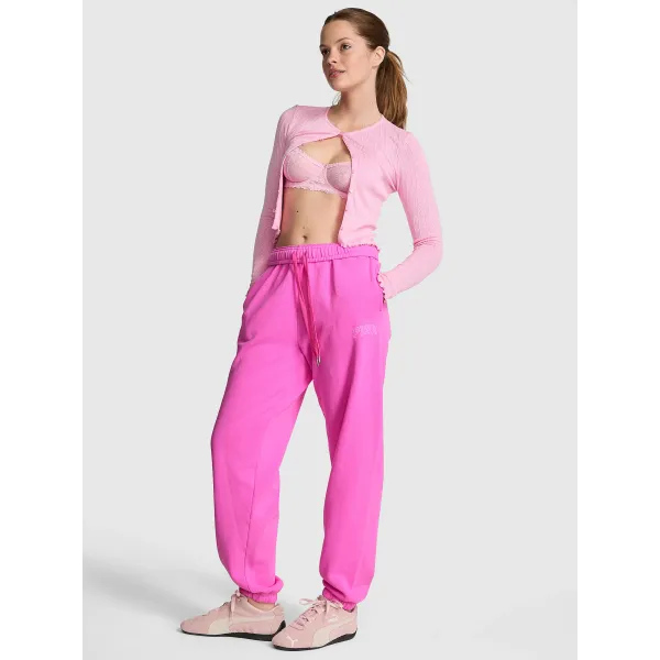 Спортивний костюм PINK Campus Fleece™ Full-Zip Hoodie+PINK Campus Fleece™ Sweatpants Pink Berry
