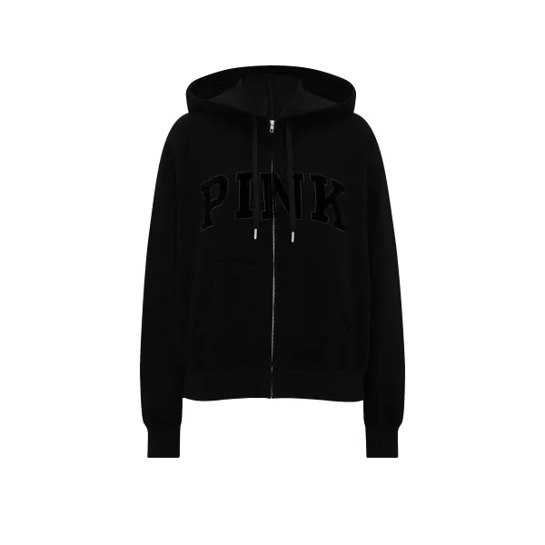 Спортивний костюм PINK Campus Fleece™ Full-Zip Hoodie+PINK Campus Fleece™ Sweatpants Pure Black